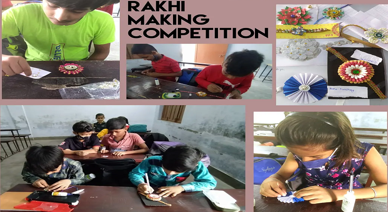 RAKHI MAKING COMPETITION